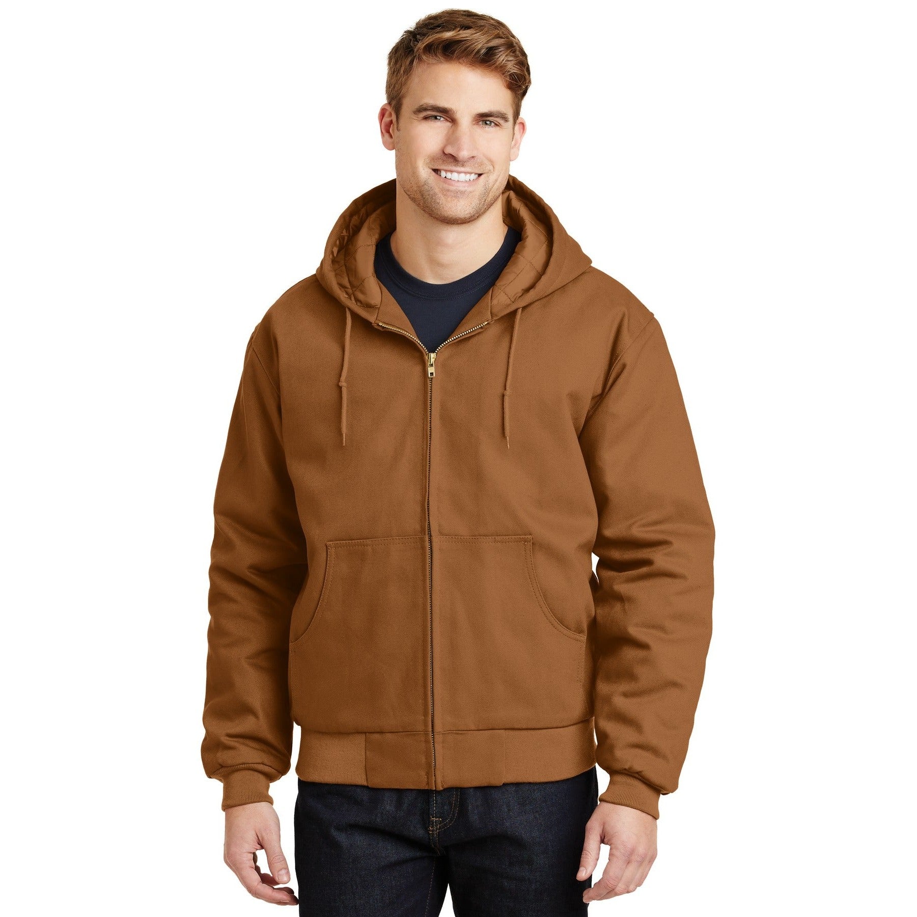 CornerStone-CornerStone® - Duck Cloth Hooded Work Jacket. J763H-MedTech-3
